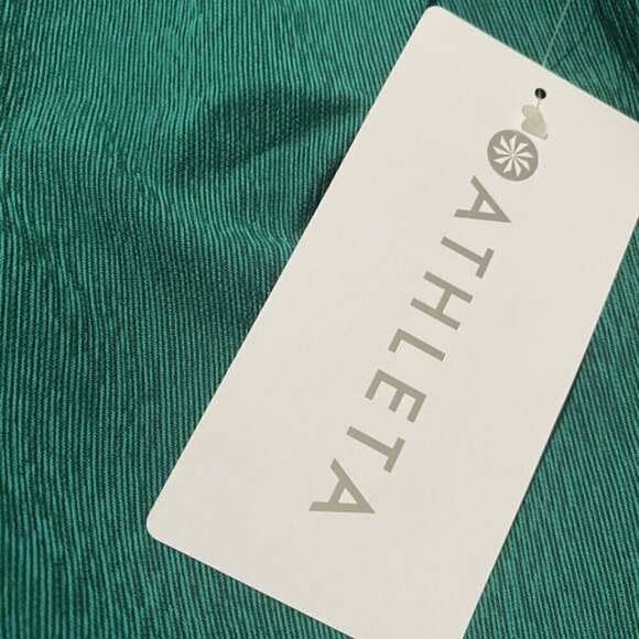 ATHLETA Echo Top Copper Button Down Packable Short Sleeve Collar Shirt RT$99 - Picture 8 of 8